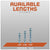 Red Head Trubolt Wedge Anchor, Zinc - Available Lengths in 1/4