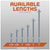 Red Head Trubolt Wedge Anchor, Zinc - Available Lengths in 3/8