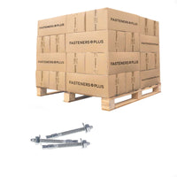Red Head 3/8" x 3-3/4" Trubolt Wedge Anchor - Zinc | Qty. 9,000 (Pallet)