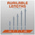 Red Head Trubolt Wedge Anchor, Zinc - Available Lengths in 5/8