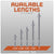 Red Head Trubolt Wedge Anchor, 304 Stainless Steel - Available Lengths in 1/2