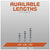 Red Head Trubolt Wedge Anchor, 304 Stainless Steel - Available Lengths in 1/4