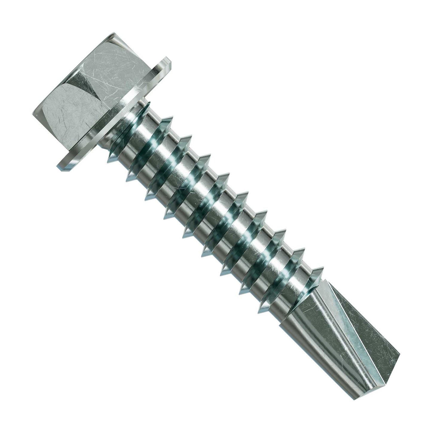 Simpson X1B1214-3.5K #12 x 1" Strong-Drive - Loose - Clear Zinc Coating - Pkg 3,500
