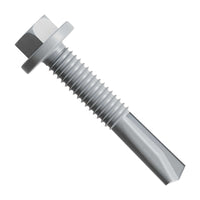 Simpson Strong-Tie #12 x 1-1/4" Self-Drilling Strong-Drive XM Metal Screw, Medium Hex-Washer Head - Quik Guard Coating, Qty. 2,000