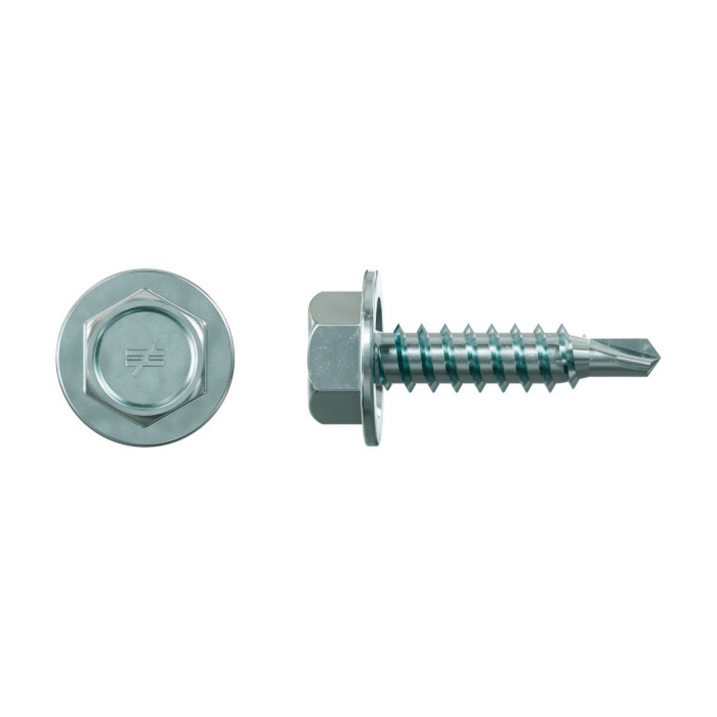 Simpson XU34S1016 #10 x 3/4" Strong-Drive - Collated - Clear Zinc Coating - Pkg 1,500