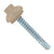 #12 x 112 inch ZXL Steelbinder Metal Roofing Screw Tan Pkg 250
