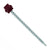 #10 x 3 inch ZXL Woodbinder Metal Roofing Screw Burgundy Pkg 250