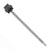 #10 x 3 inch ZXL Woodbinder Metal Roofing Screw Charcoal Gray Pkg 250