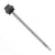 #10 x 3 inch ZXL Woodbinder Metal Roofing Screw Charcoal Gray Pkg 250