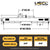 Adjustable Length Economy Lifting Beam - 8,000 Lb. Capacity - 8' Max Spread