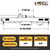Adjustable Length Economy Lifting Beam - 10,000 Lb. Capacity - 12' Max Spread