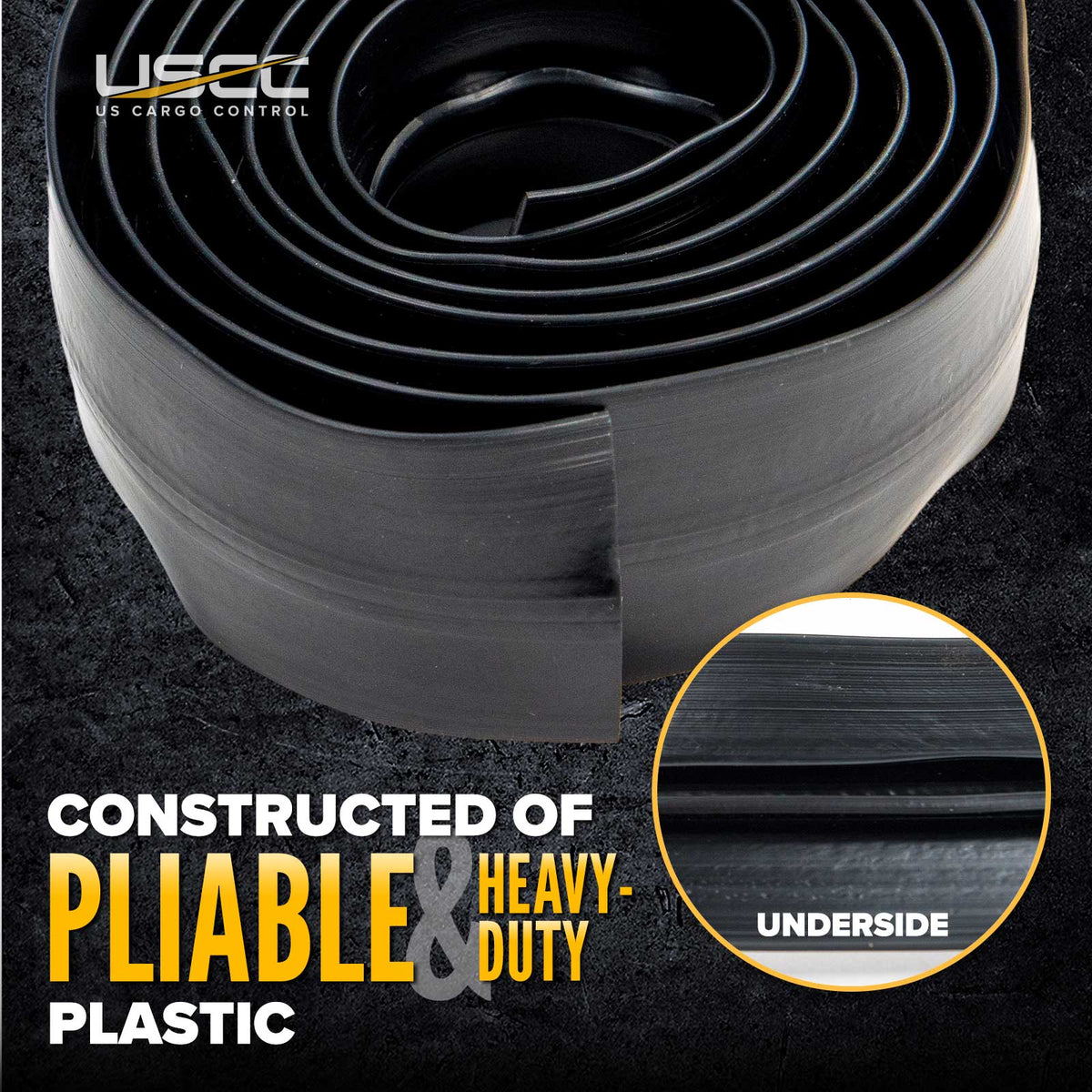 Airline-Style Track Filler Strip - 10' | 2-Pack