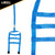 Blue Extra Large Tow Dolly Basket Strap with Flat Hooks