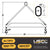 Caldwell 1 Ton x 10' Spreader Beam | Dura-Lite 430-1-10