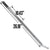 Combination Winch Bar with Square Head - Chrome Finish