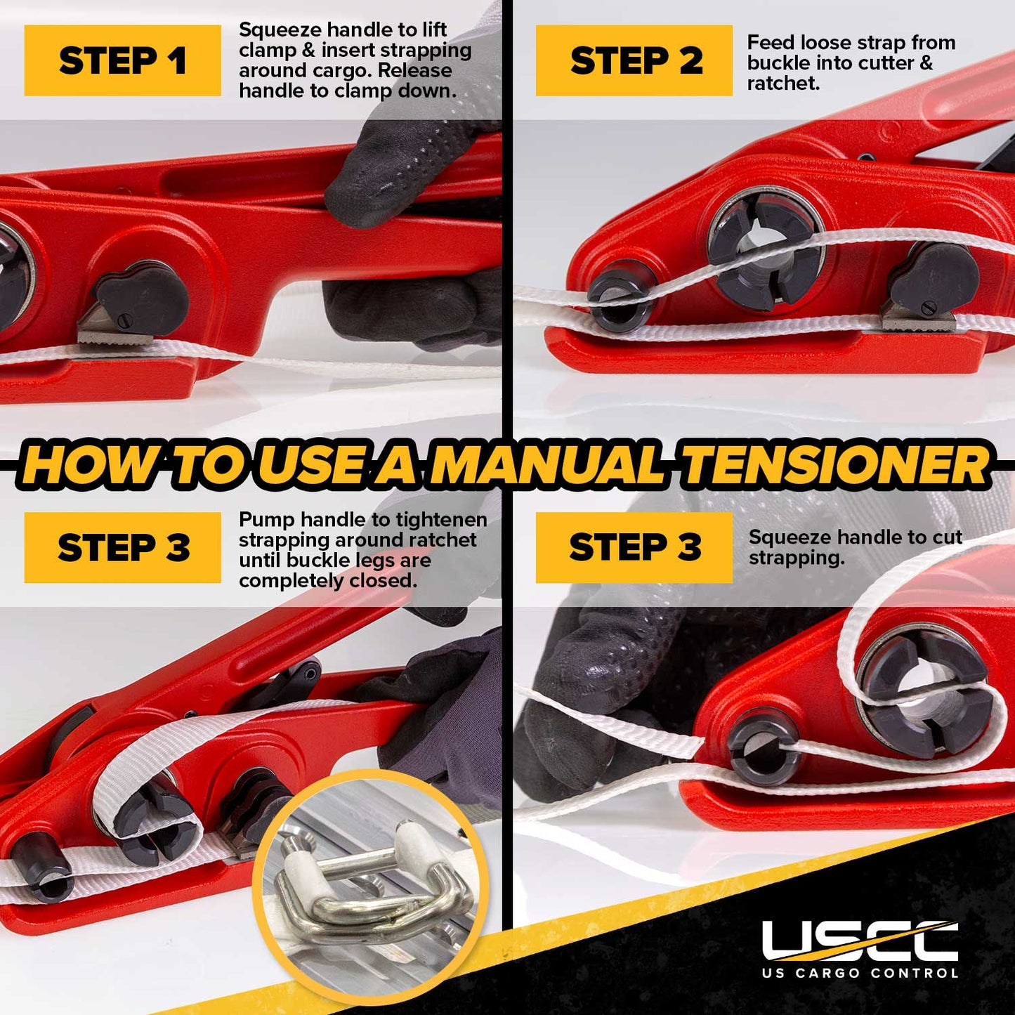 3/4" Composite Strapping Starter Kit - Mobile Dispenser