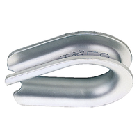 Crosby® 1/4" Extra Heavy Galvanized Wire Rope Thimble - G-414