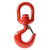 Crosby® L-3322B 2 Ton Swivel Hook w/Latch - 1028609