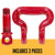 Crosby® Screw Pin Sling Saver Shackle | S-281 - 4.08 Ton