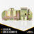 Double Stud L-Track Fitting with Bolt Thread | 4,000 lbs. BS