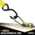 Double Stud L-Track Fitting with Pear Link | 5,000 lbs. BS