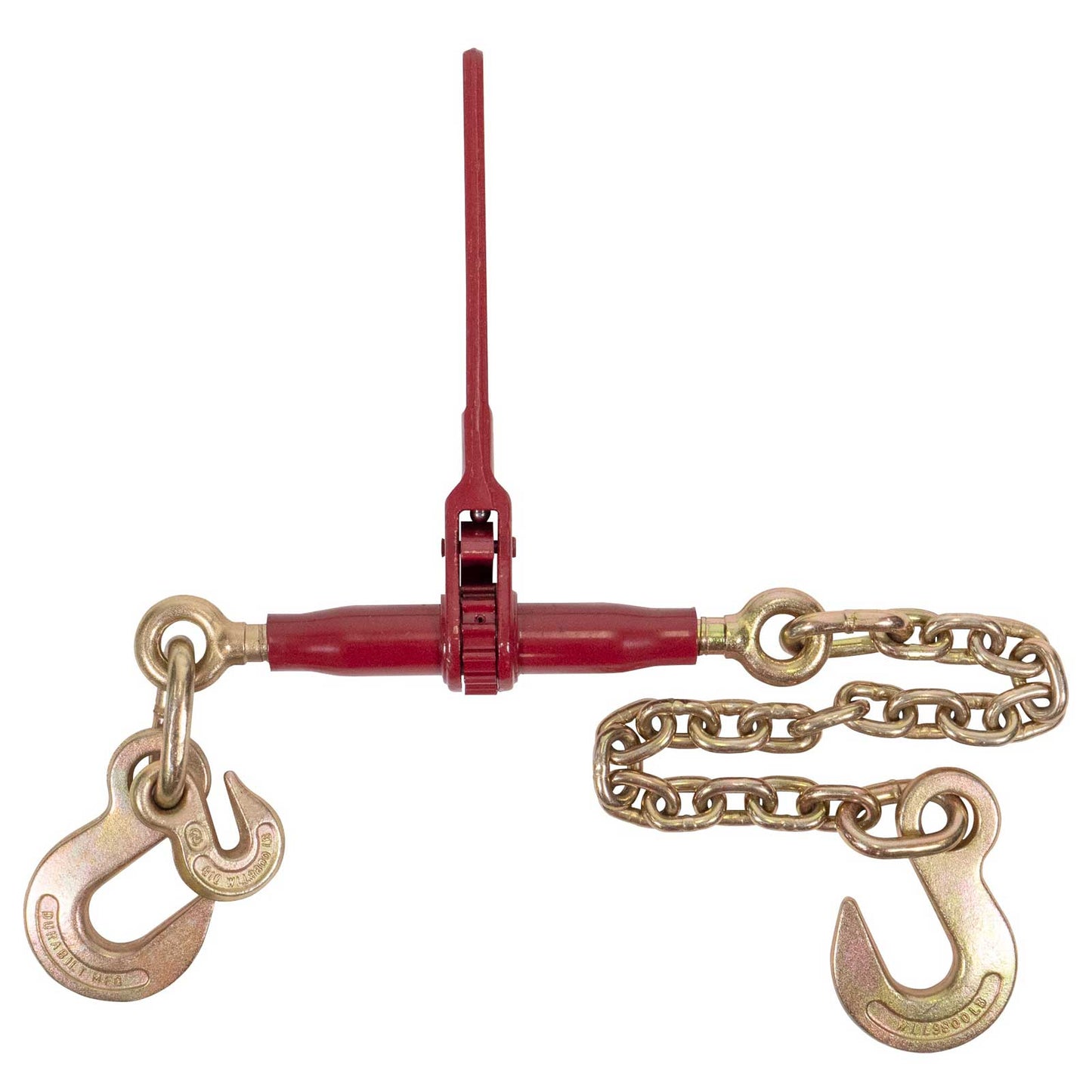 3/8" Grab Hook & 1/2" Sling Hook & 2' G100 CE w/ 1/2" Sling Hook - Durabilt Pro-Bind Ratchet Binder