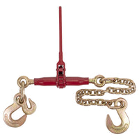 3/8" Grab Hook & 1/2" Sling Hook & 2' G100 CE w/ 1/2" Sling Hook - Durabilt Pro-Bind Ratchet Binder