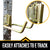 E-Track Tool Hook | Extended Dual Arm Flat Hook