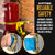 2'' x 20' Blue E-Track Ratchet Strap | Wire Hooks & Spring E-Fittings