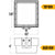 Small E-Track Storage Bin | Plastic | 6-1/2