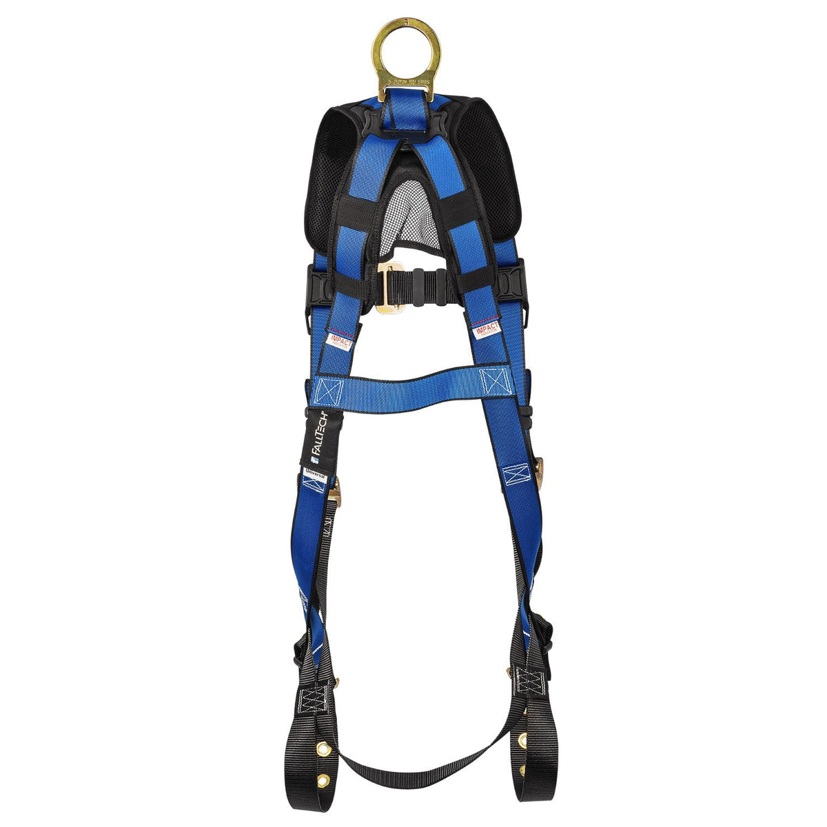 FallTech Contractor+ Full-Body Safety Harness | Non-Belted | XS | 7016BXS