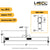 Fixed Length Economy Lifting Beam - 500 lb Capacity - 3.5' Max Spread