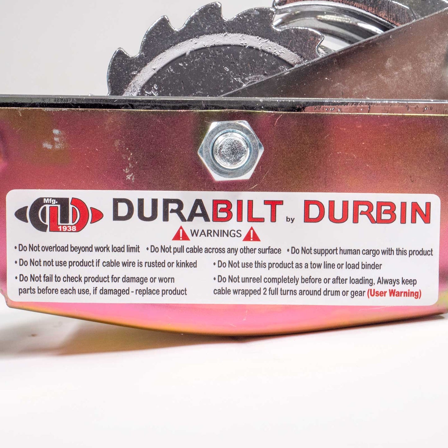 Four Ton Durabilt Come Along Cable Puller - 4-Pack