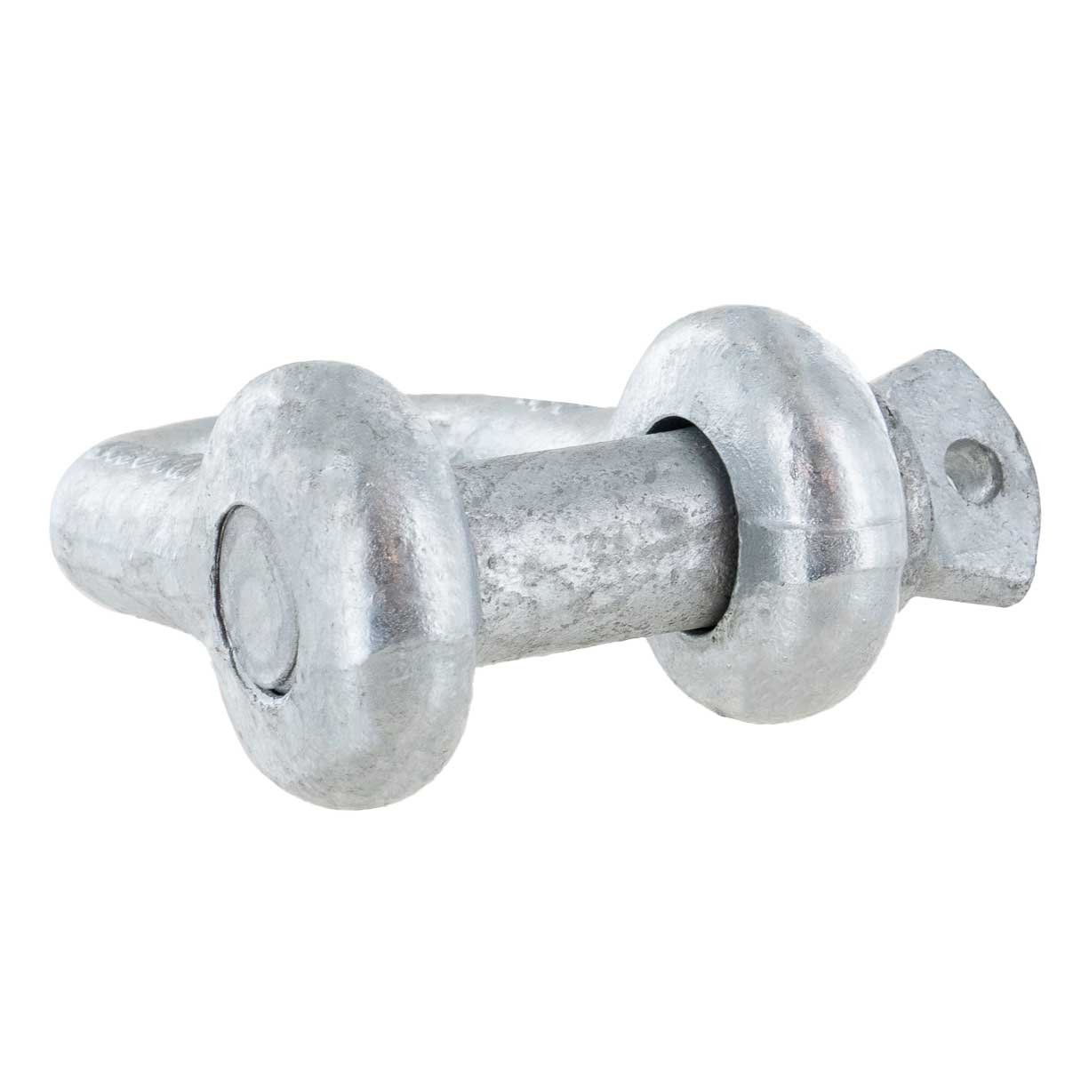 1/2" Galvanized Screw Pin Chain Shackle - 2 Ton