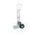 Pneumatic Wheel Aluminum Dolly Hand Truck with Vertical Loop Handle & Solid Extension Nose Plate
