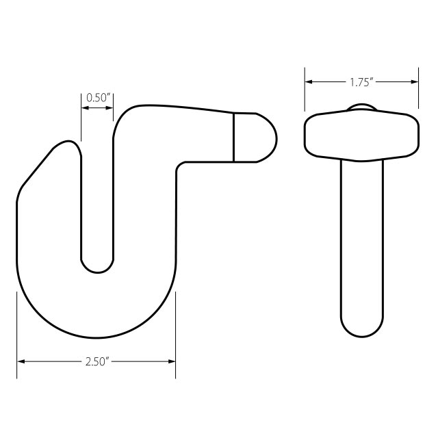 Grade 80 T-Grab Combo Hook