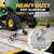 6' Heavy Duty L-Track - Airline-Style | 6351-T6 Anodized Aluminum