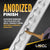 6' Heavy Duty L-Track - Airline-Style | 6351-T6 Anodized Aluminum