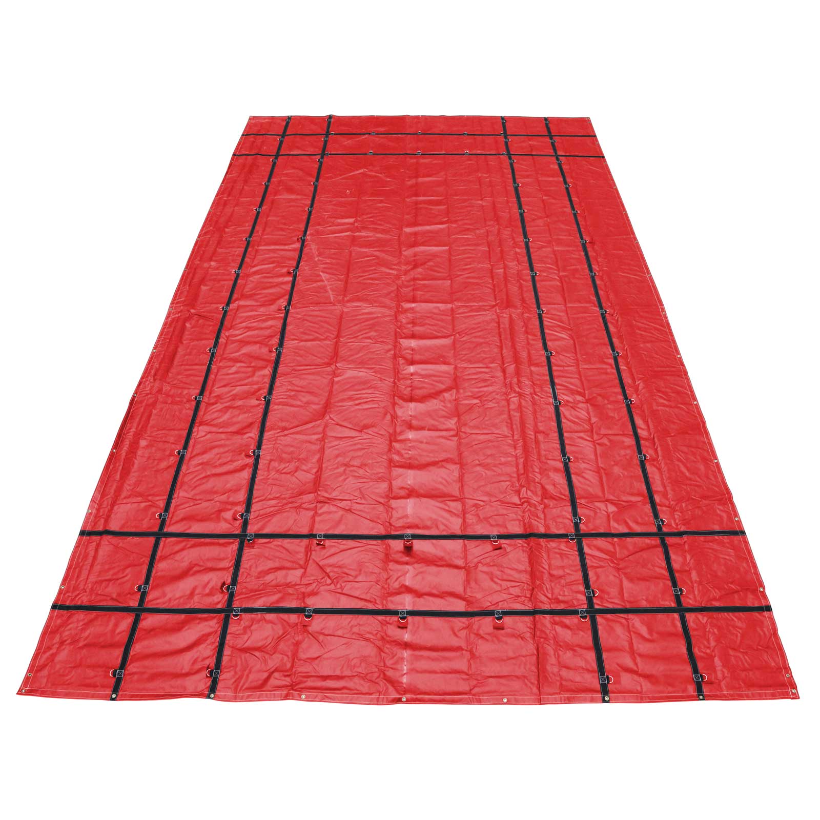 16' x 27' Heavy Duty Steel Tarp | 4' Drop