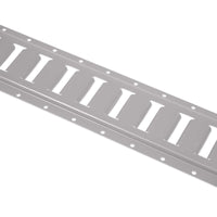 8' Horizontal E-Track Gray Painted