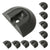 End Cap for Angled L-Track | 10-Pack