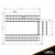 24' x 20' Lightweight Lumber Tarp | 8' Drop & Flap - 14 oz. Black Tarp