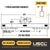 Low Headroom Adjustable Lifting Beam | 80,000 lb. Capacity | 15' to 20' Spread