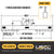Low Headroom Adjustable Lifting Beam | 4,000 lb. Capacity | 20' to 25' Spread