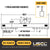 Low Headroom Adjustable Lifting Beam | 10,000 lb. Capacity | 20' to 25' Spread