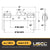 Non-Conductive Lifting Beam - 2,000 lb Capacity - 2.5' Max Spread