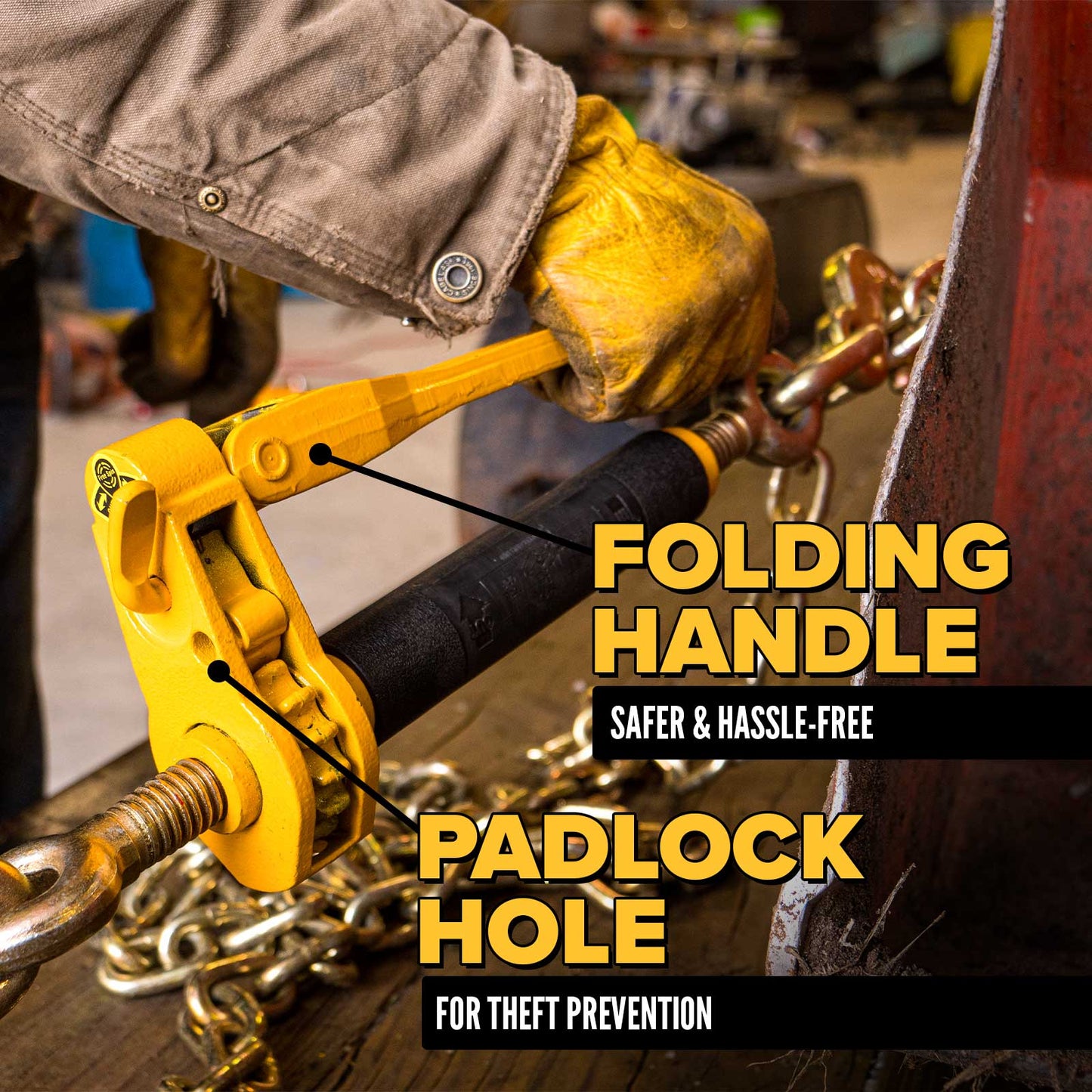 3/8" - 1/2" Peerless QuikBinder Plus™ Ratchet Binder