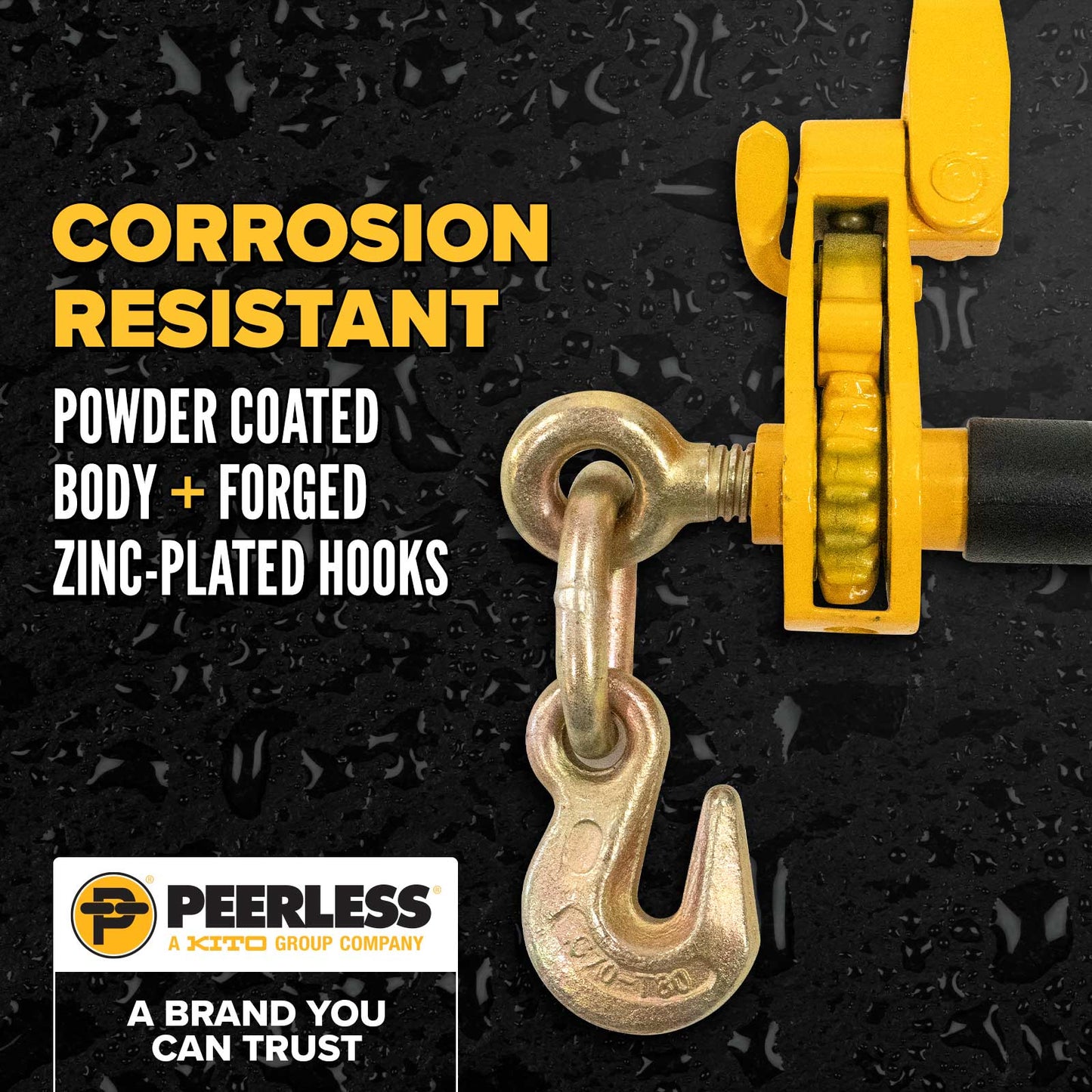3/8" - 1/2" Peerless QuikBinder Plus™ Ratchet Binder