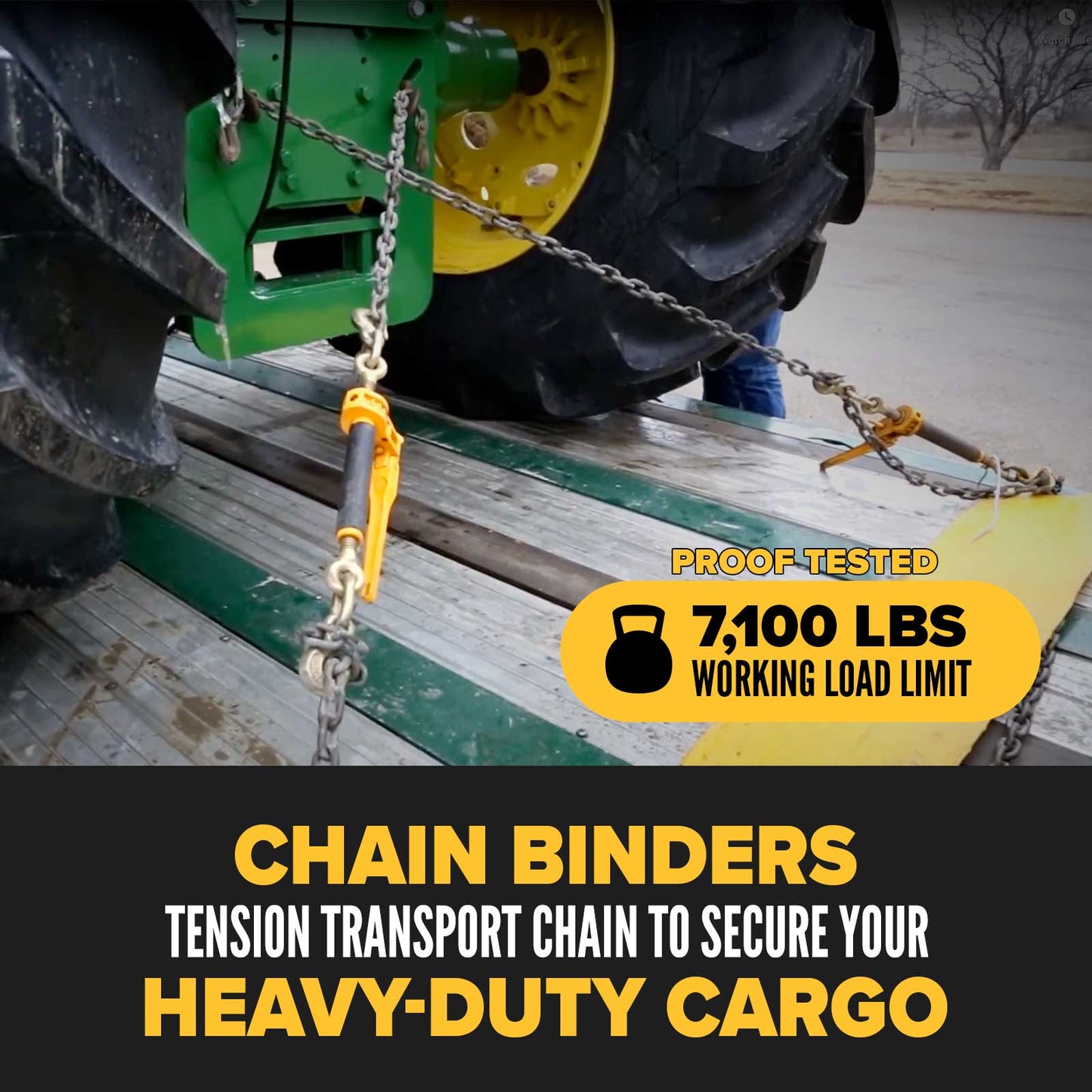 5/16" - 3/8" Peerless QuikBinder Plus™ Ratchet Binder