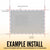 20' x 30' ANSI A10.11 Personnel Safety Net with Debris Liner | 17,500 lbs.